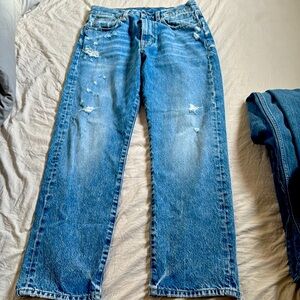R13 women’s jeans made in Italy.      Style.  Boyfriend 
Size 24